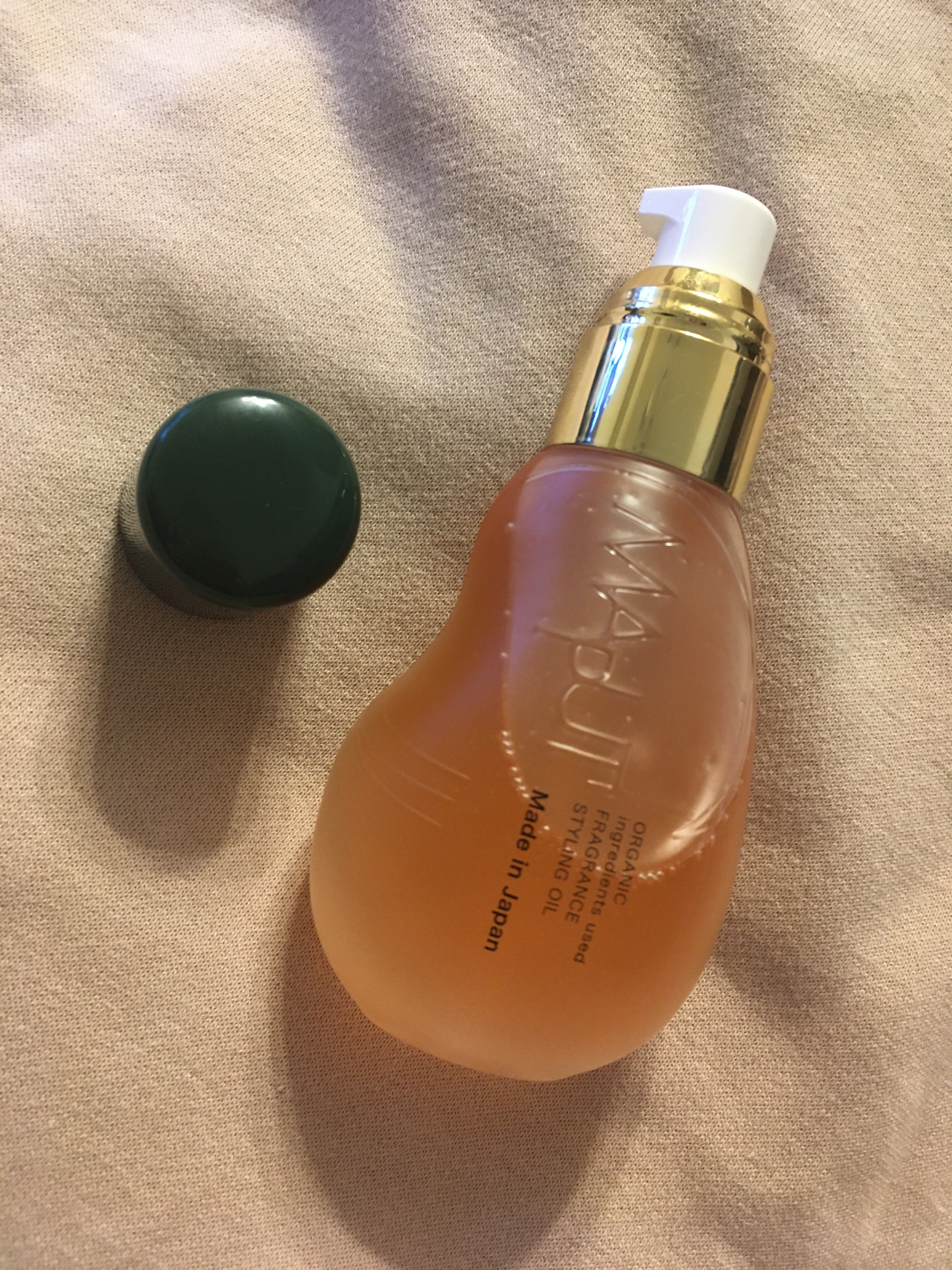 オーガニックフレグランススタイリングオイル MAPUTI/MAPUTI/ヘアオイルを使ったクチコミ（1枚目）