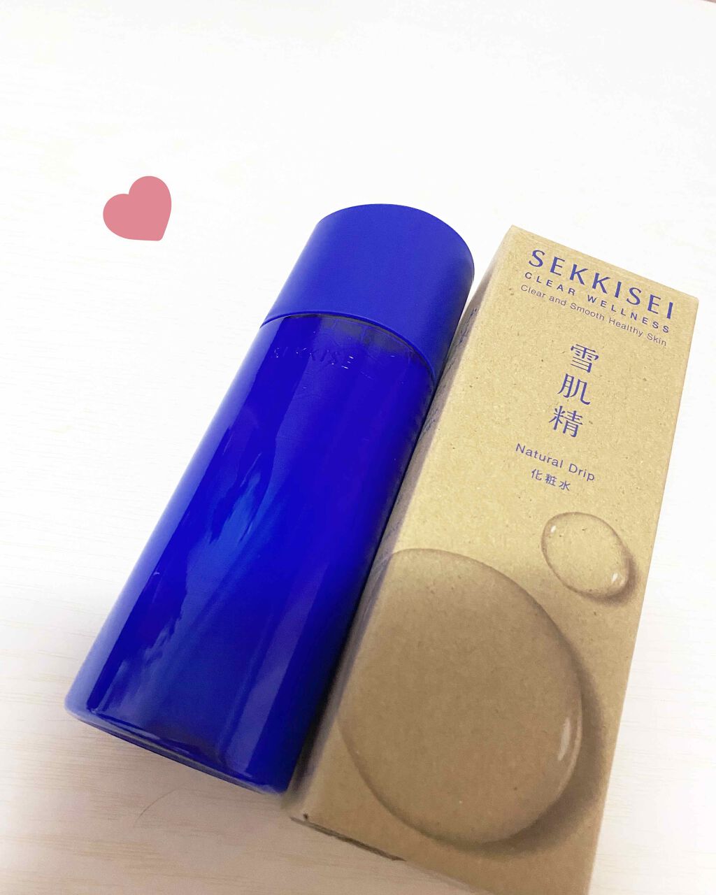クリアウェルネス ナチュラル ドリップ/雪肌精/化粧水を使ったクチコミ（1枚目）