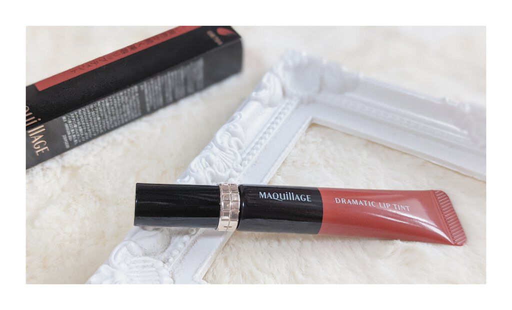 ドラマティックリップティント/マキアージュ/リップティントを使ったクチコミ（1枚目）