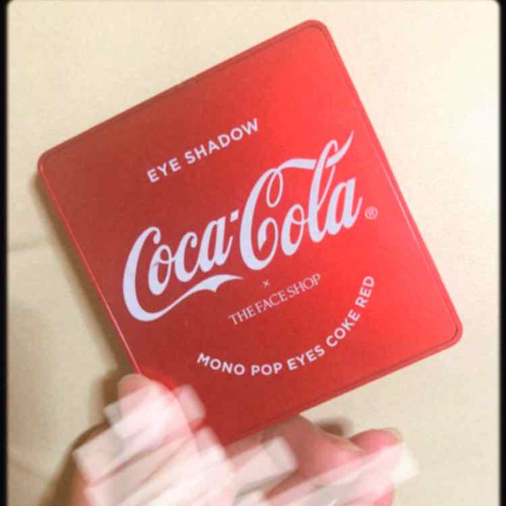 コカコーラ モノ ポップ アイズ/THE FACE SHOP/アイシャドウパレットを使ったクチコミ（1枚目）
