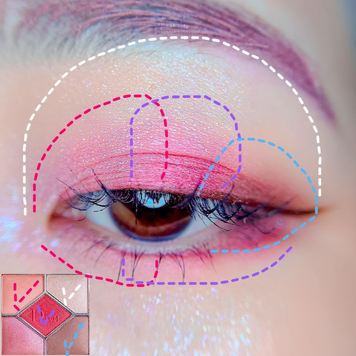 ディオールスキン フォーエヴァー グロウ マキシマイザー/Dior/ハイライトを使ったクチコミ（2枚目）