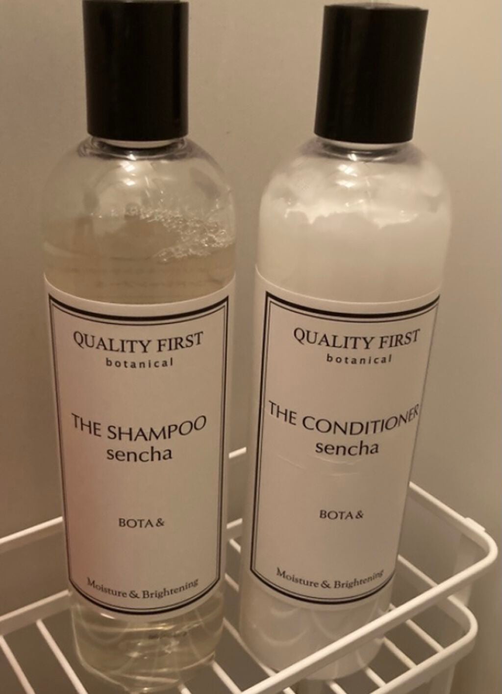ボタアンド ザ シャンプー <sencha>/クオリティファースト/市販シャンプーを使ったクチコミ(1枚目)