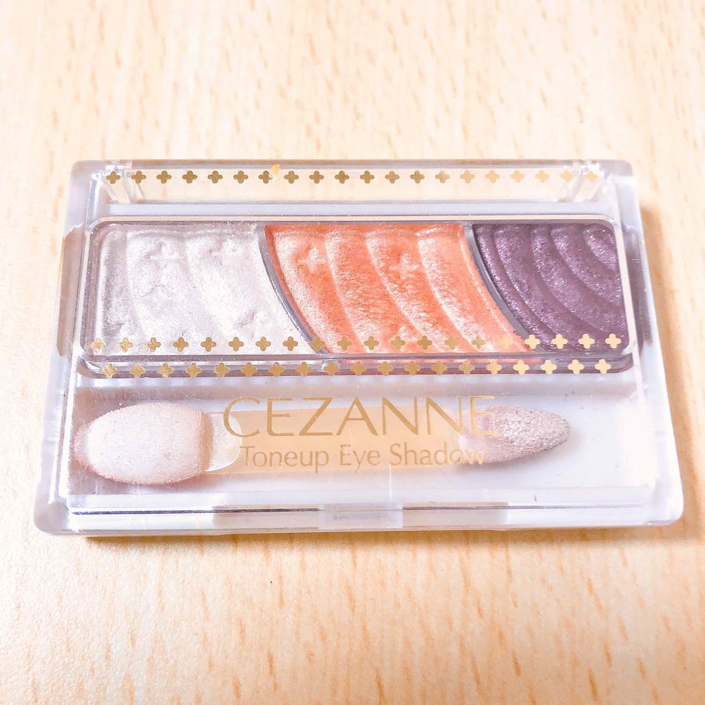 トーンアップアイシャドウ/CEZANNE/アイシャドウパレットを使ったクチコミ（1枚目）