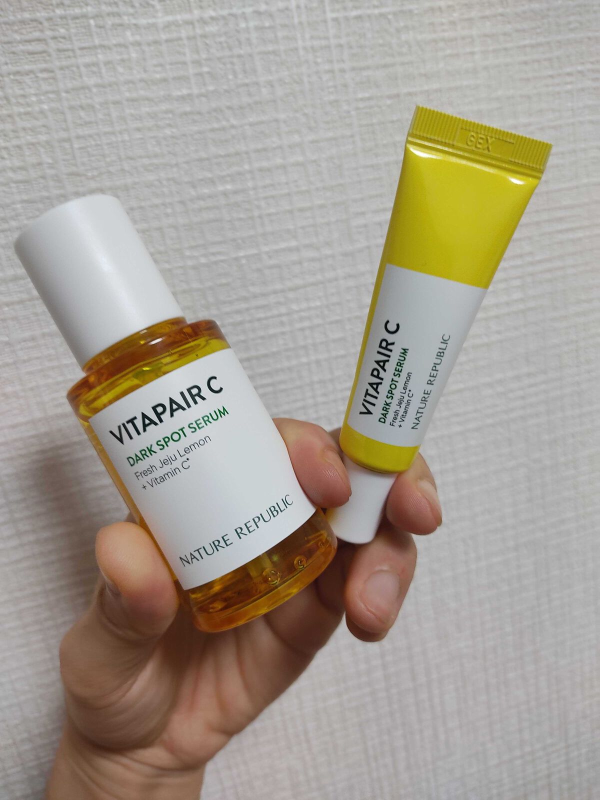 ビタペアC 集中美容液スペシャルセット/ネイチャーリパブリック/美容液を使ったクチコミ（1枚目）