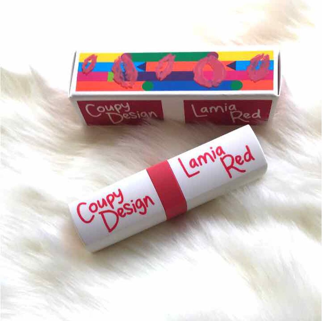 クーピー柄マット口紅/デコラガール/口紅を使ったクチコミ（1枚目）