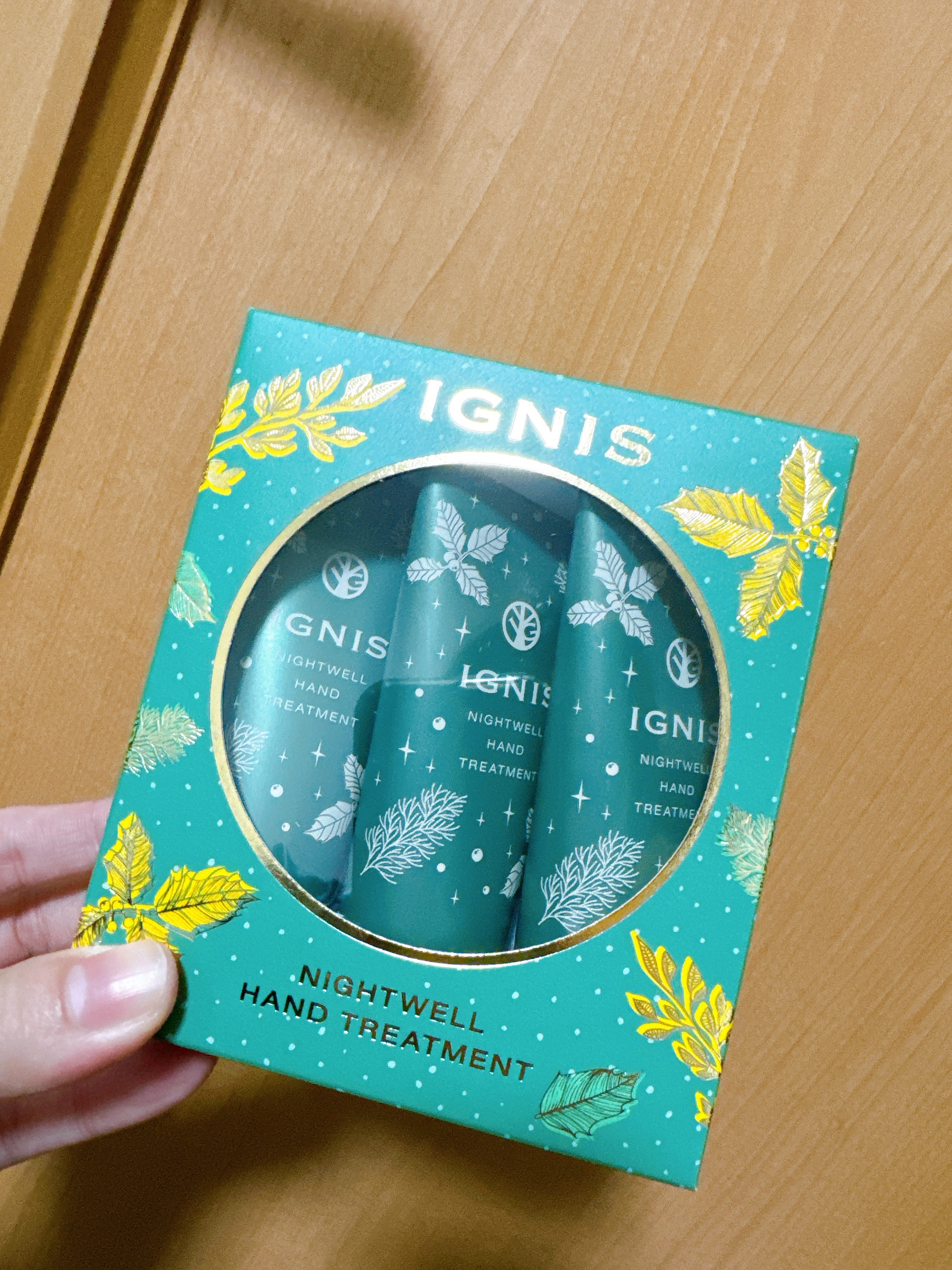 ナイトウェル ハンドトリートメント/IGNIS/ハンドクリームを使ったクチコミ（1枚目）