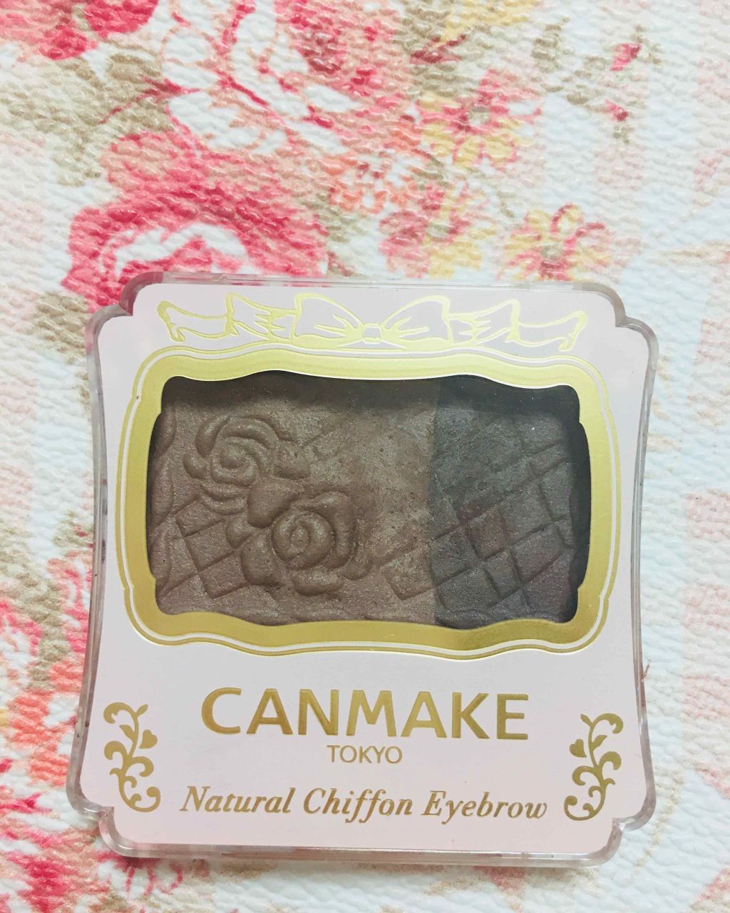 ナチュラルシフォンアイブロウ/キャンメイク/パウダーアイブロウを使ったクチコミ(1枚目)