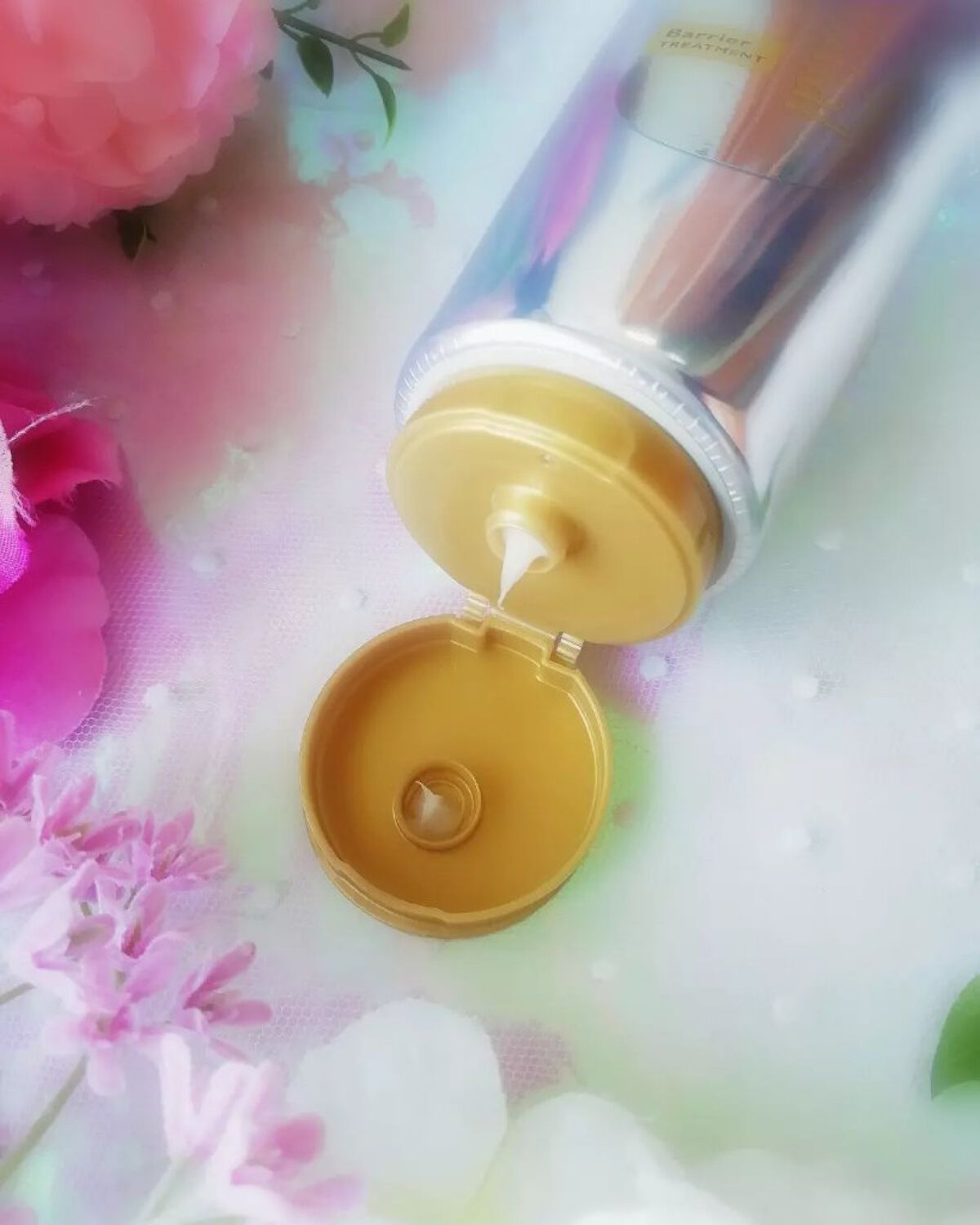 髪のキメ美容バリアトリートメント/エッセンシャル/洗い流すヘアトリートメントを使ったクチコミ(3枚目)