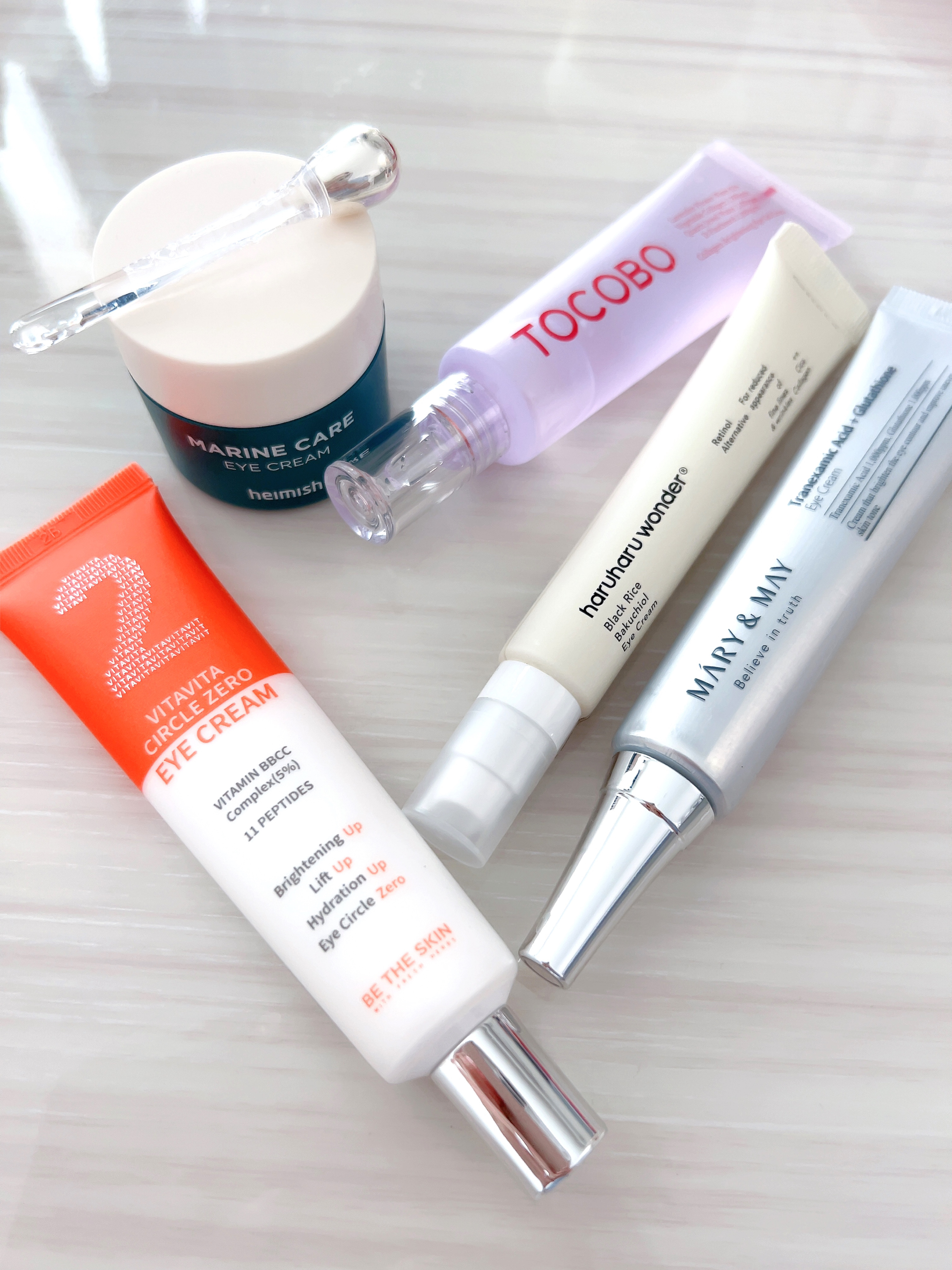 Marine Care Eye Cream /heimish/アイケア・アイクリームを使ったクチコミ（2枚目）