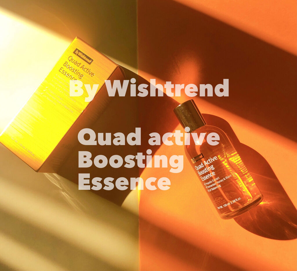 クアッドアクティブブースティングエッセンス/By Wishtrend/美容液を使ったクチコミ（1枚目）