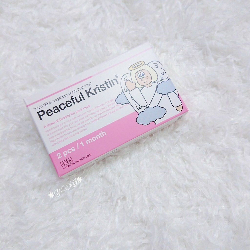 Peaceful Kristen/Hapa kristin/カラーコンタクトレンズを使ったクチコミ(2枚目)