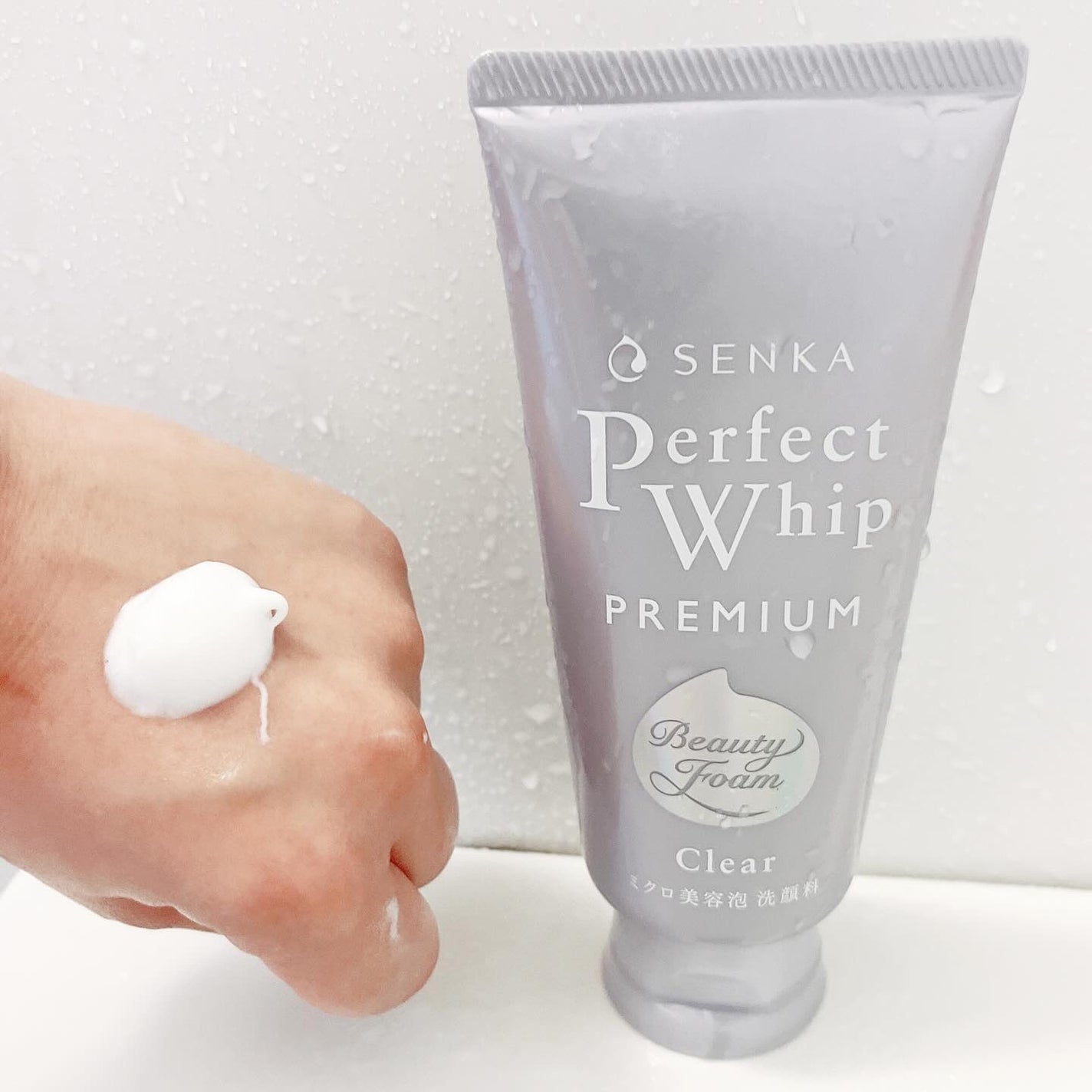 センカ プレミアムパーフェクトホイップクリア (医薬部外品)/SENKA(専科)/洗顔フォームを使ったクチコミ(2枚目)