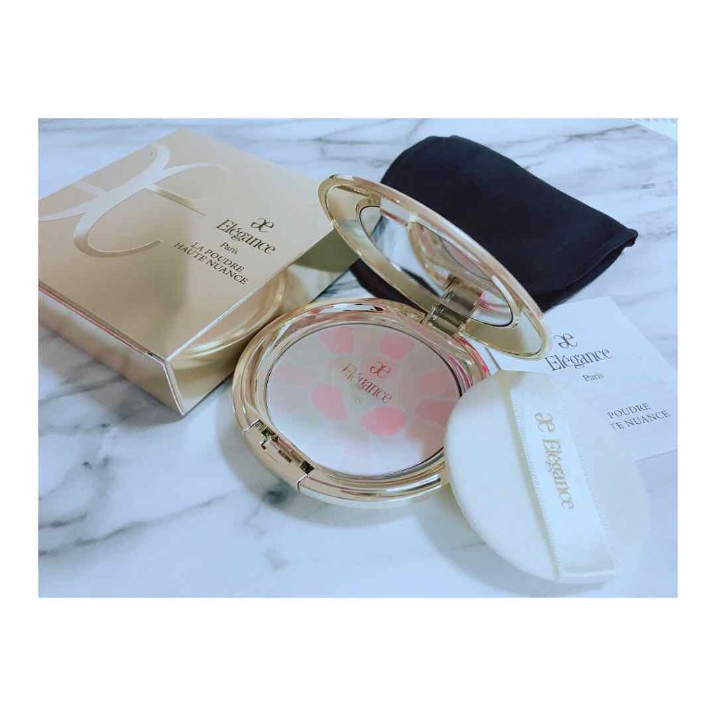 ラ プードル オートニュアンス/Elégance/プレストパウダーを使ったクチコミ（1枚目）