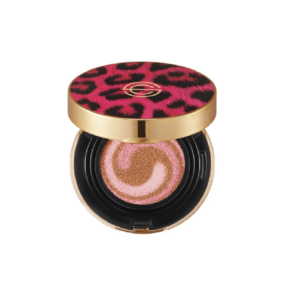 DPC DPCピンクアウラクッションファンデーション レオパードミニ