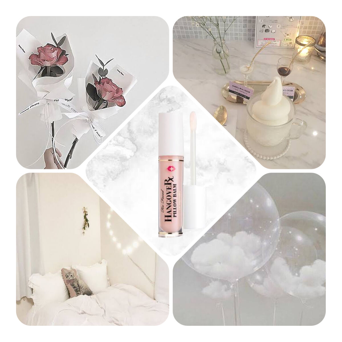 ～トゥー フェイスド ハングオーバー～ ピロー バーム リップ トリートメント/Too Faced/リップ美容液を使ったクチコミ（1枚目）