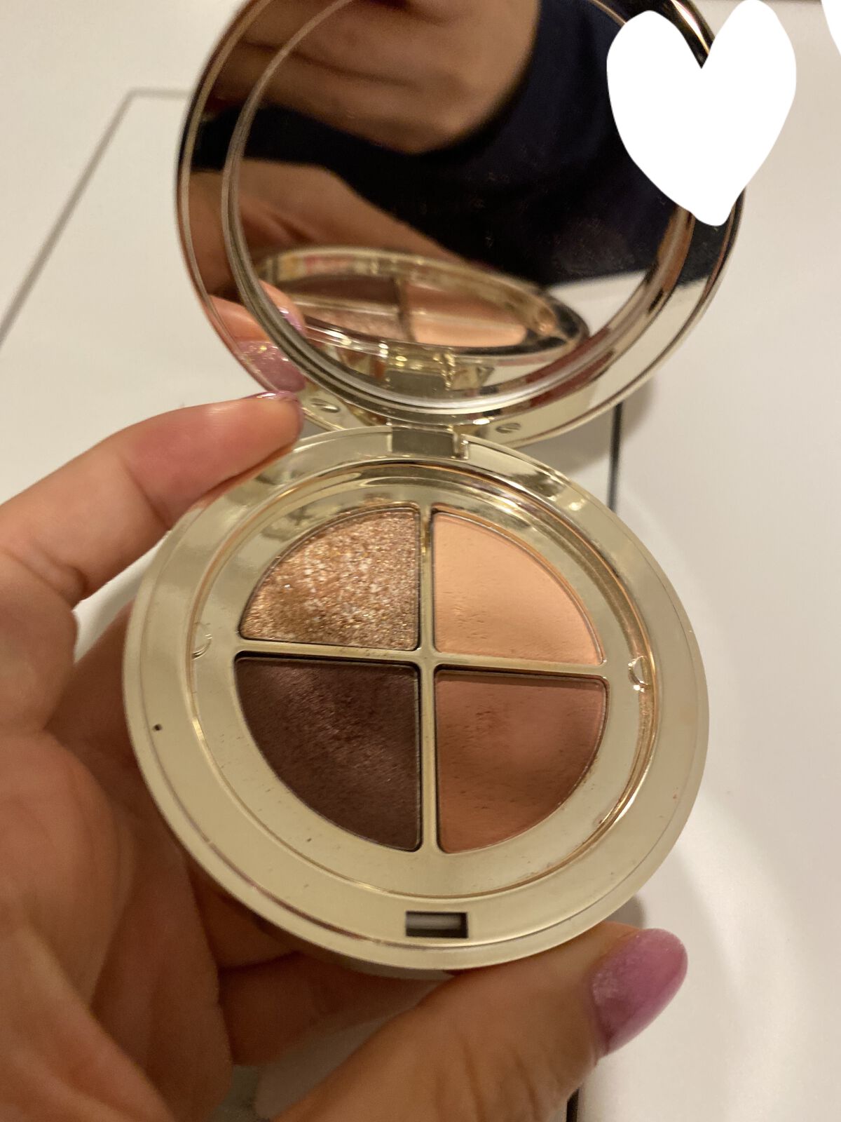 オンブル ４ 01 フェアリーテールヌード/CLARINS/アイシャドウパレットを使ったクチコミ（1枚目）