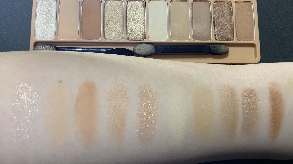 プレイカラー アイシャドウ/ETUDE/アイシャドウパレットを使ったクチコミ（2枚目）