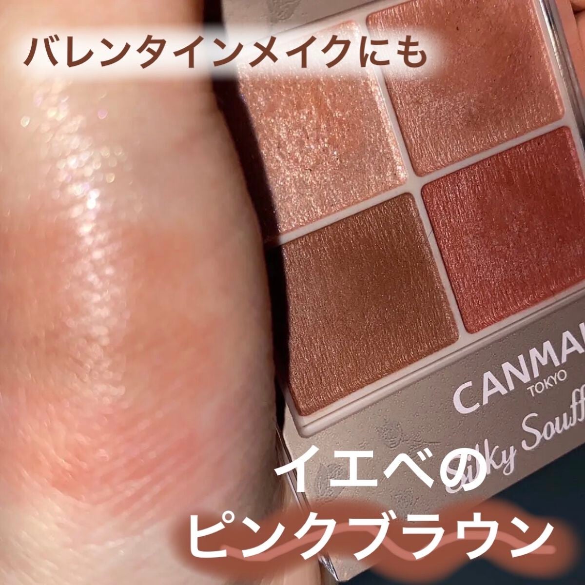 シルキースフレアイズ(マットタイプ)/キャンメイク/アイシャドウパレットを使ったクチコミ(1枚目)