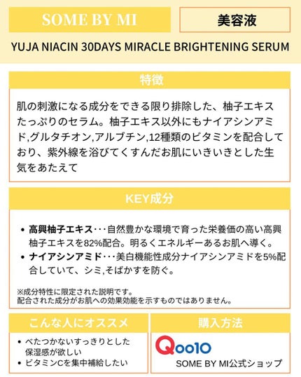 ユズナイアシン30 デイズ ミラクルブライトニング トナー/SOME BY MI/化粧水を使ったクチコミ(4枚目)