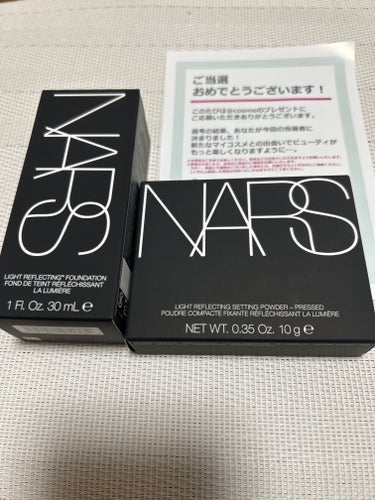 ライトリフレクティングセッティングパウダー　プレスト　N/NARS/プレストパウダーを使ったクチコミ（1枚目）