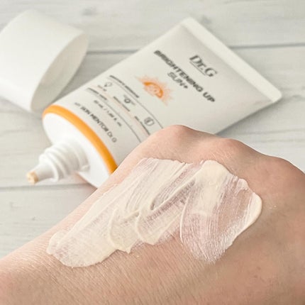 ブライトニングアップサンプラス/Dr.G/日焼け止めクリームを使ったクチコミ(4枚目)