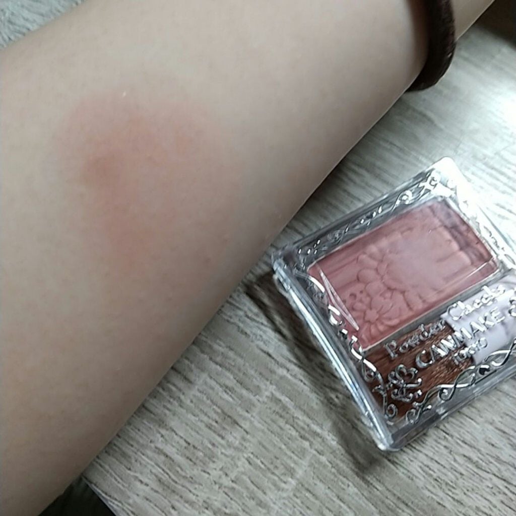 【旧品】パウダーチークス/キャンメイク/パウダーチークを使ったクチコミ(2枚目)
