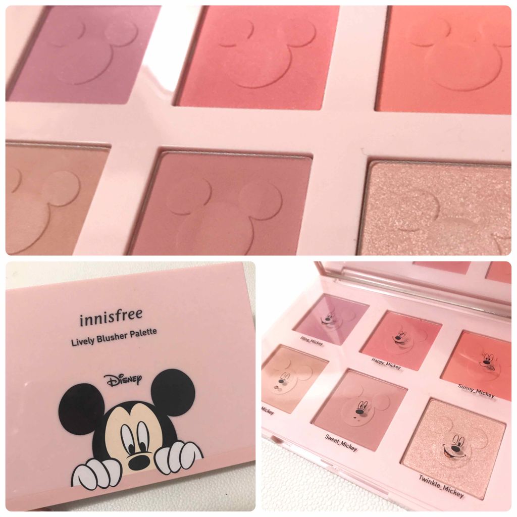Lively Blusher Palette/innisfree/パウダーチークを使ったクチコミ(2枚目)