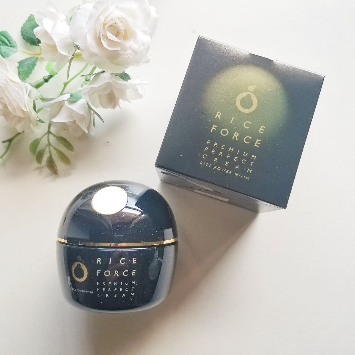 プレミアムパーフェクトクリーム/ライスフォース/フェイスクリームを使ったクチコミ（2枚目）