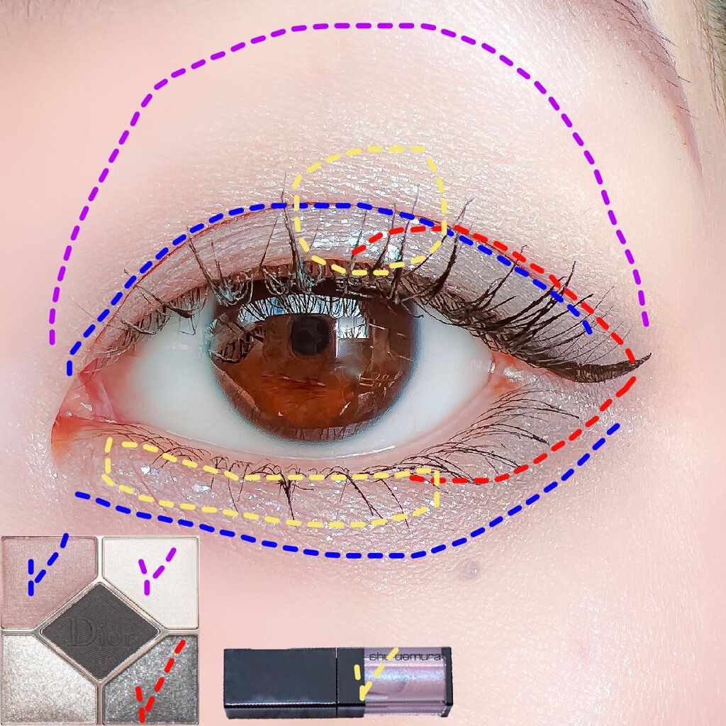 アイ フォイル/shu uemura/リキッドアイシャドウを使ったクチコミ（2枚目）