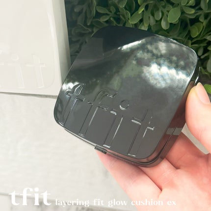 レイヤリングフィット グロークッションEX/TFIT/クッションファンデーションを使ったクチコミ(2枚目)