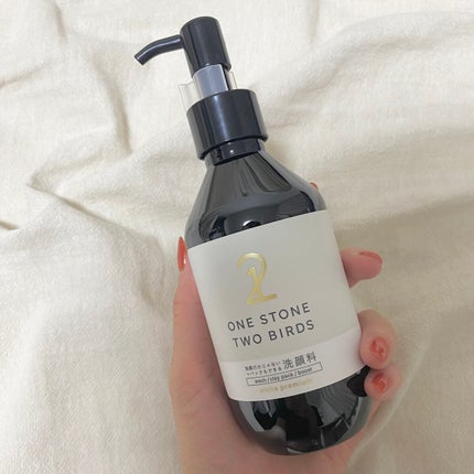洗顔だけじゃない+パックもできる洗顔料/ONE STONE TWO BIRDS/その他洗顔料を使ったクチコミ(1枚目)
