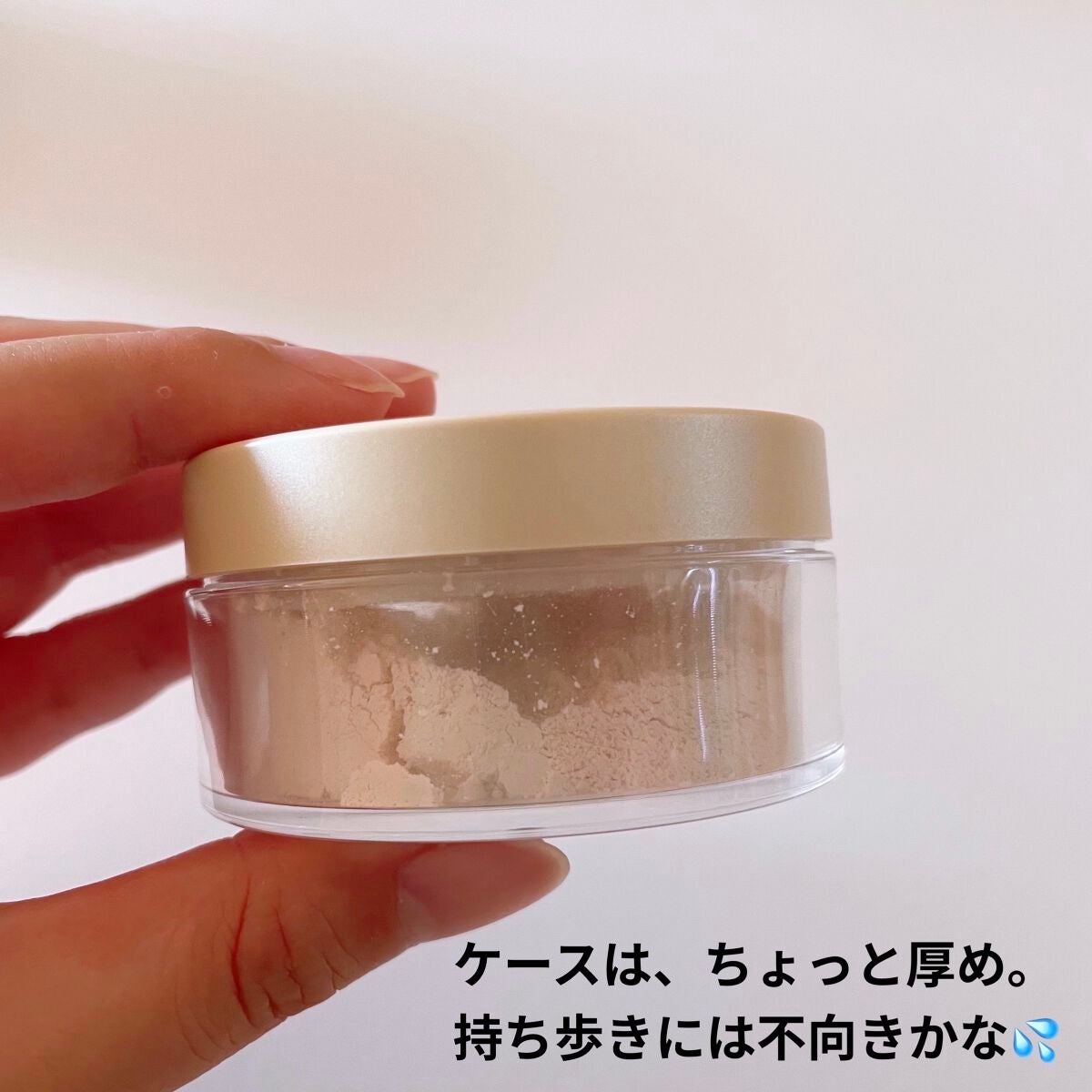 ミネラルルーセントパウダー/エトヴォス/ルースパウダーを使ったクチコミ(6枚目)