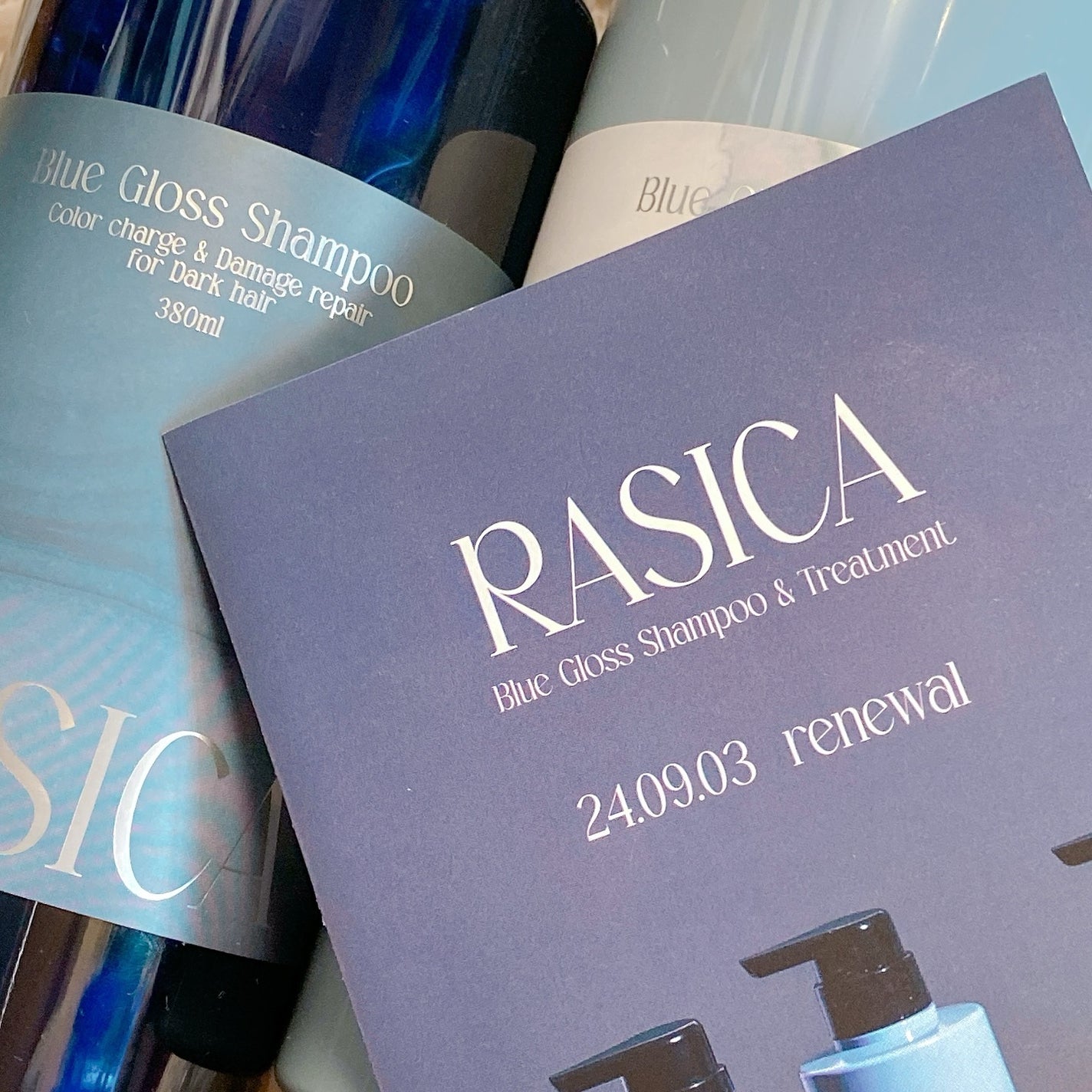 ブルーグロスシャンプー/トリートメント/rasica/市販シャンプーを使ったクチコミ(2枚目)