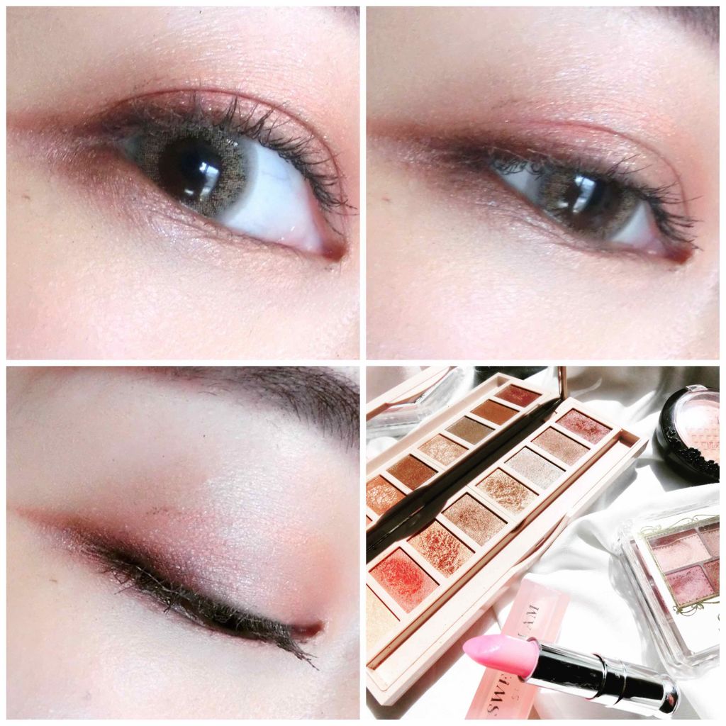 グラマラスヌード アイパレット (クリスマスコフレ 2017)/Visée/メイクアップキットを使ったクチコミ（1枚目）