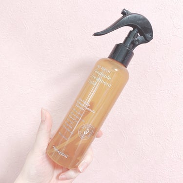 Healing bird ULTRA PROTEIN NO WASH AMPOULE TREATMENT LIGHTのクチコミ「‎使い切りアイテム٩(๑´0`๑)۶

‎🌷 Healingbird 🌷

‎✴︎ ノーウォッ.....」（1枚目）