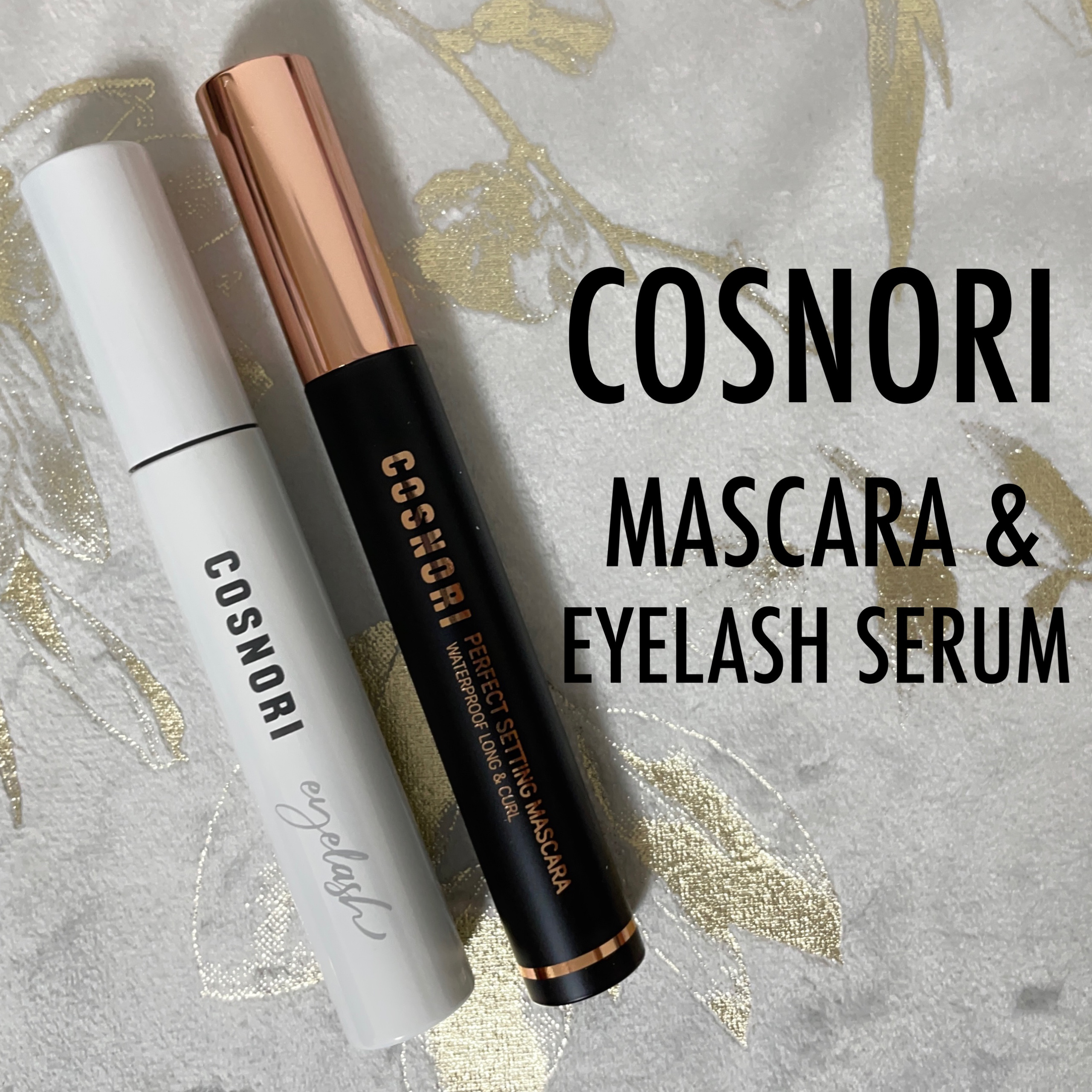 パーフェクトセッティングウォータープルーフマスカラ Long&Curl/COSNORI/マスカラを使ったクチコミ（1枚目）