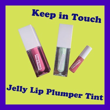 Keep in Touch🥀Jelly Lip Plumper Tint

1枚目左から
Paradise Pink
Twinkle Lime
Aurora Shower(おまけミニサイズ)

むっちり