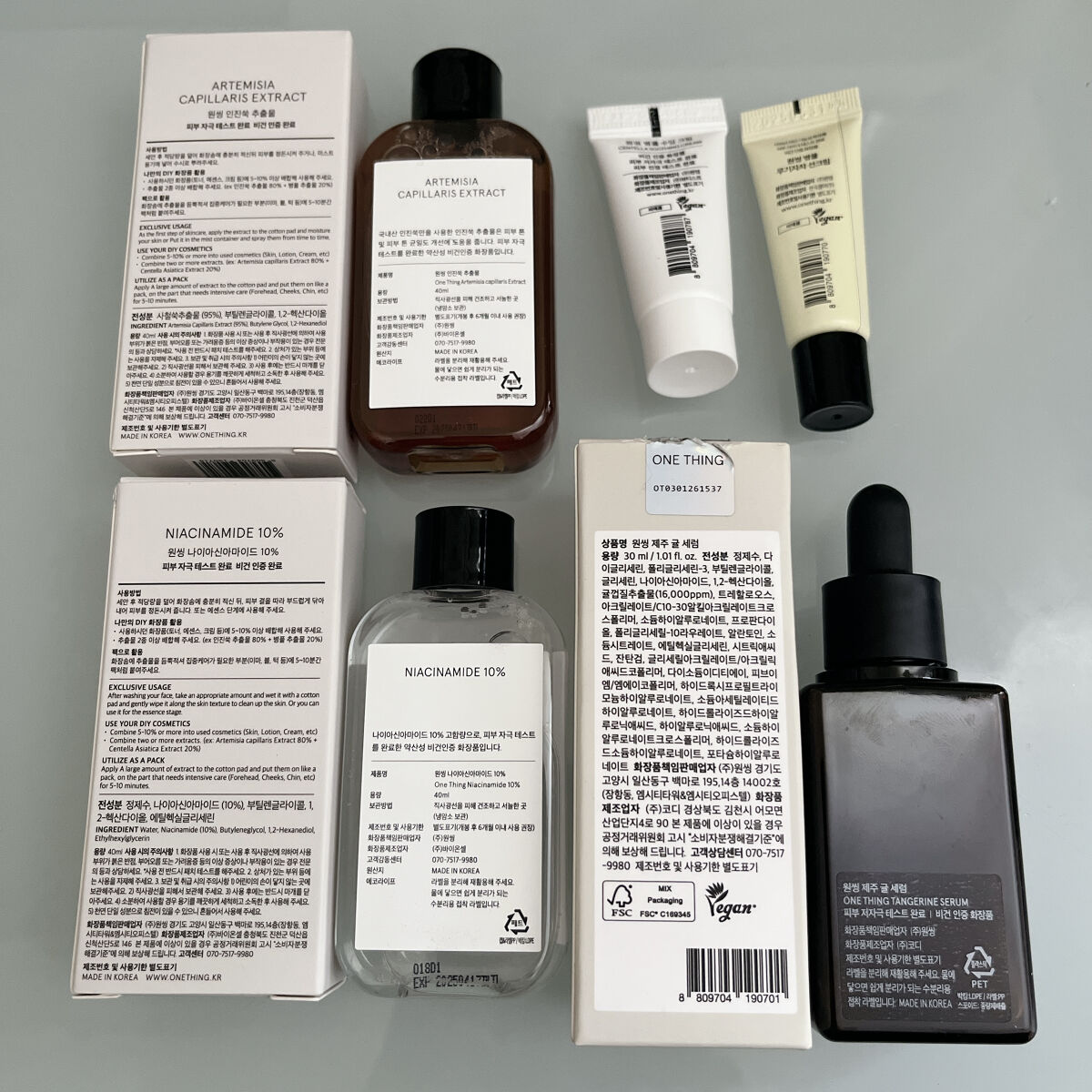 カワラヨモギ化粧水/ONE THING/化粧水を使ったクチコミ（2枚目）