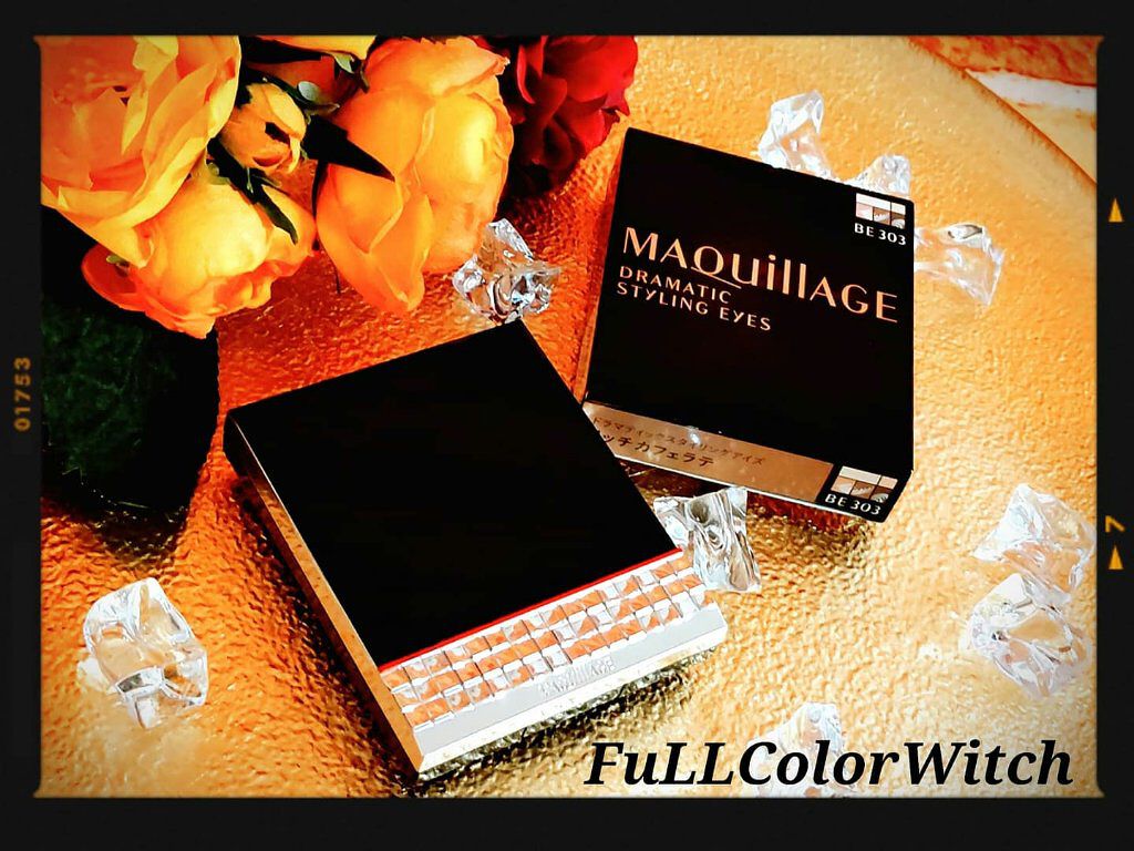 ドラマティックスタイリングアイズ BE303 リッチカフェラテ/マキアージュ/アイシャドウパレットを使ったクチコミ（3枚目）
