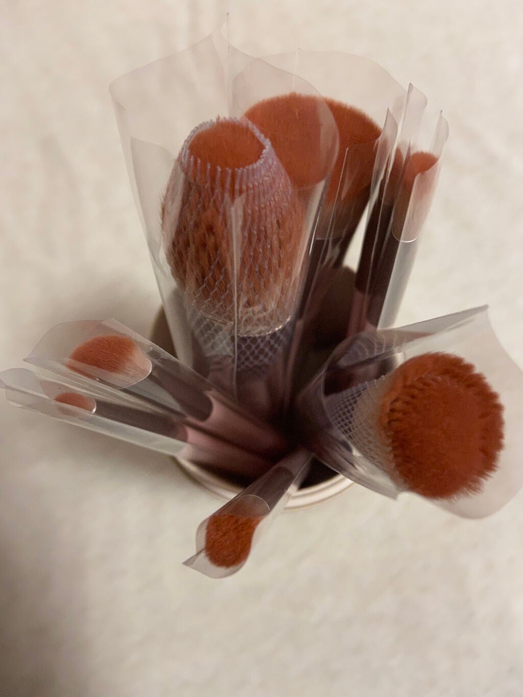 ローズクラウドメイクブラシセット/ZEESEA/メイクブラシを使ったクチコミ(2枚目)