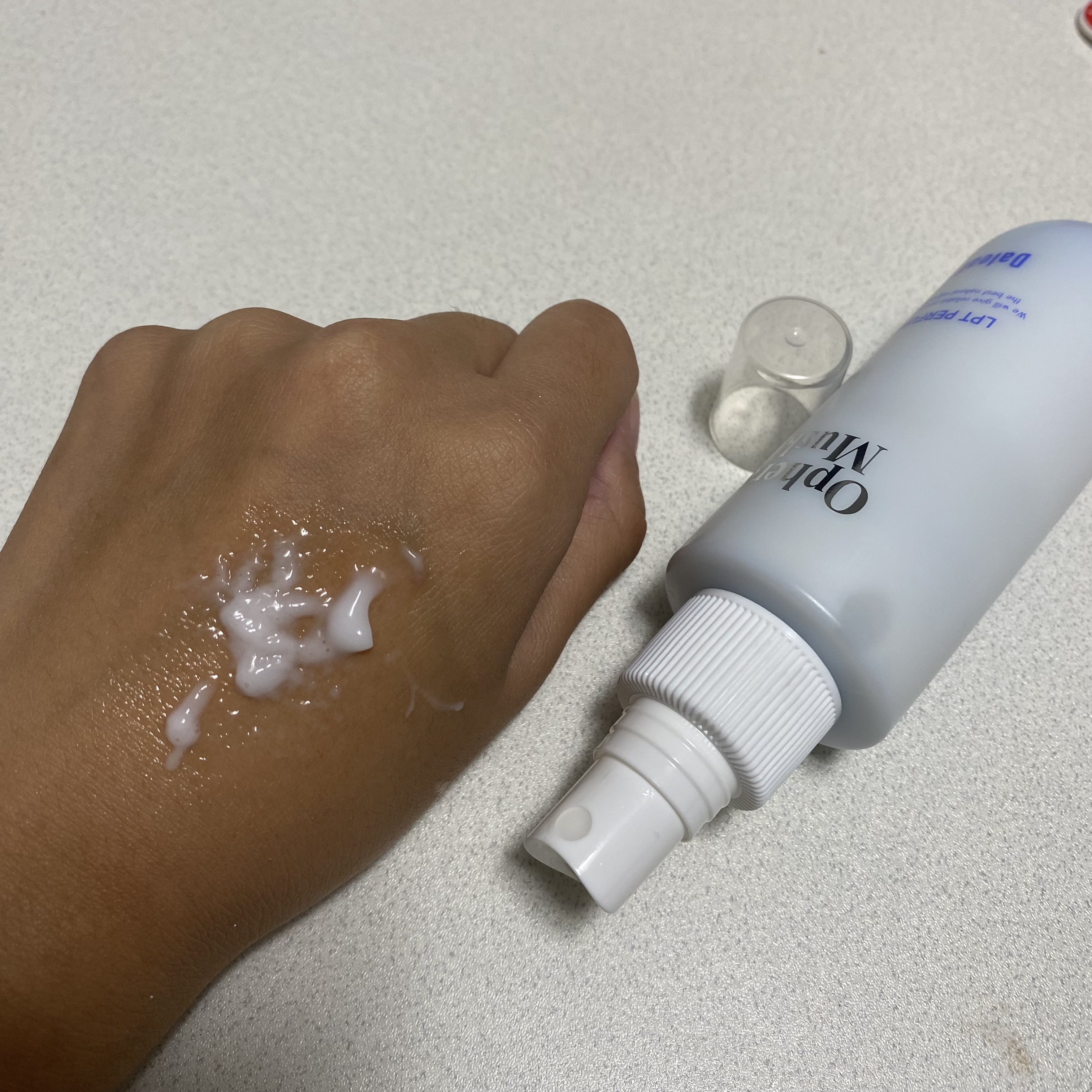 パフュームヘアパックインミスト Pink Breeze/Daleaf/アウトバストリートメントを使ったクチコミ（2枚目）