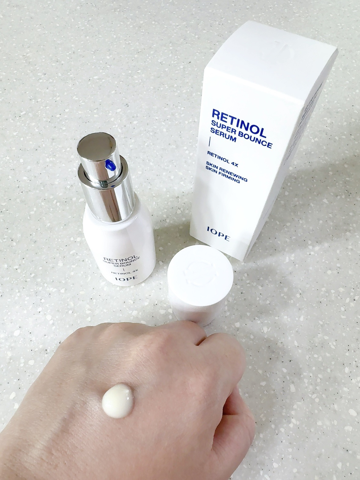 レチノール スーパーバウンス セラム/IOPE/美容液を使ったクチコミ（3枚目）