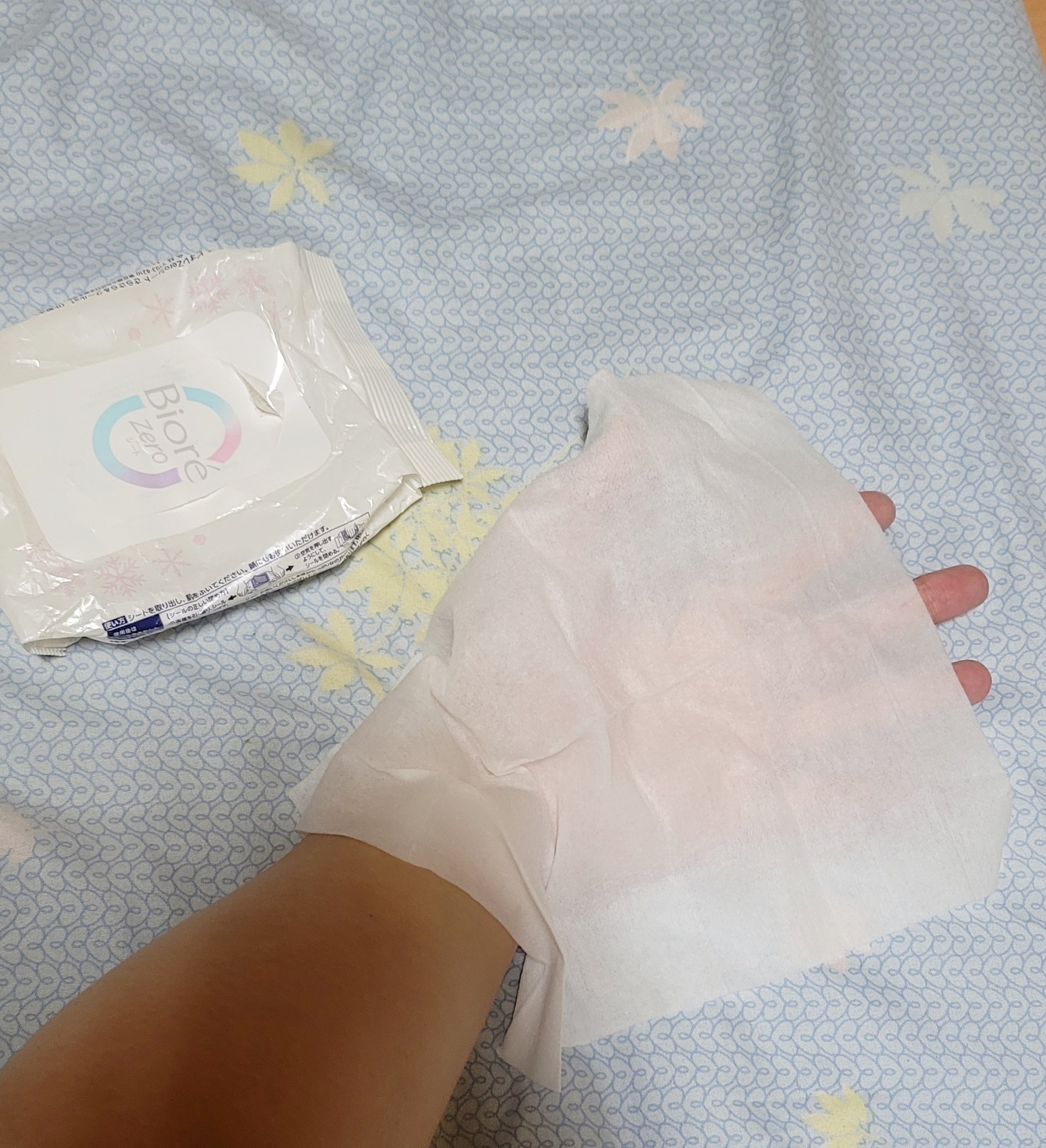 ビオレZero シート クールタイプ 無香性/ビオレ/デオドラント・制汗剤を使ったクチコミ（2枚目）