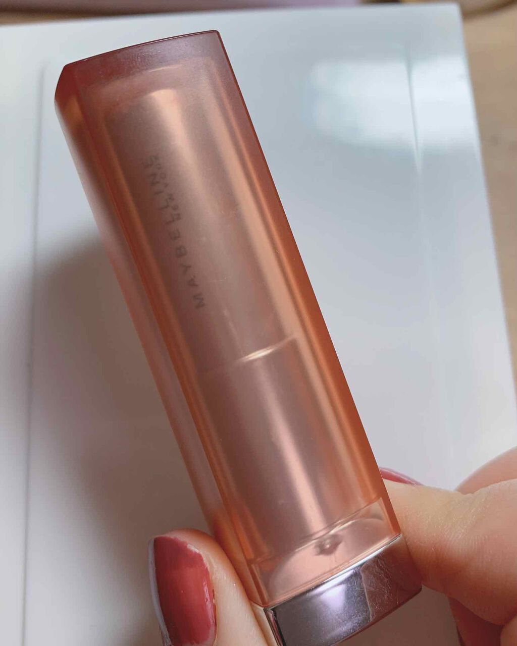 ラスティング リップカラーN/CEZANNE/口紅を使ったクチコミ（2枚目）