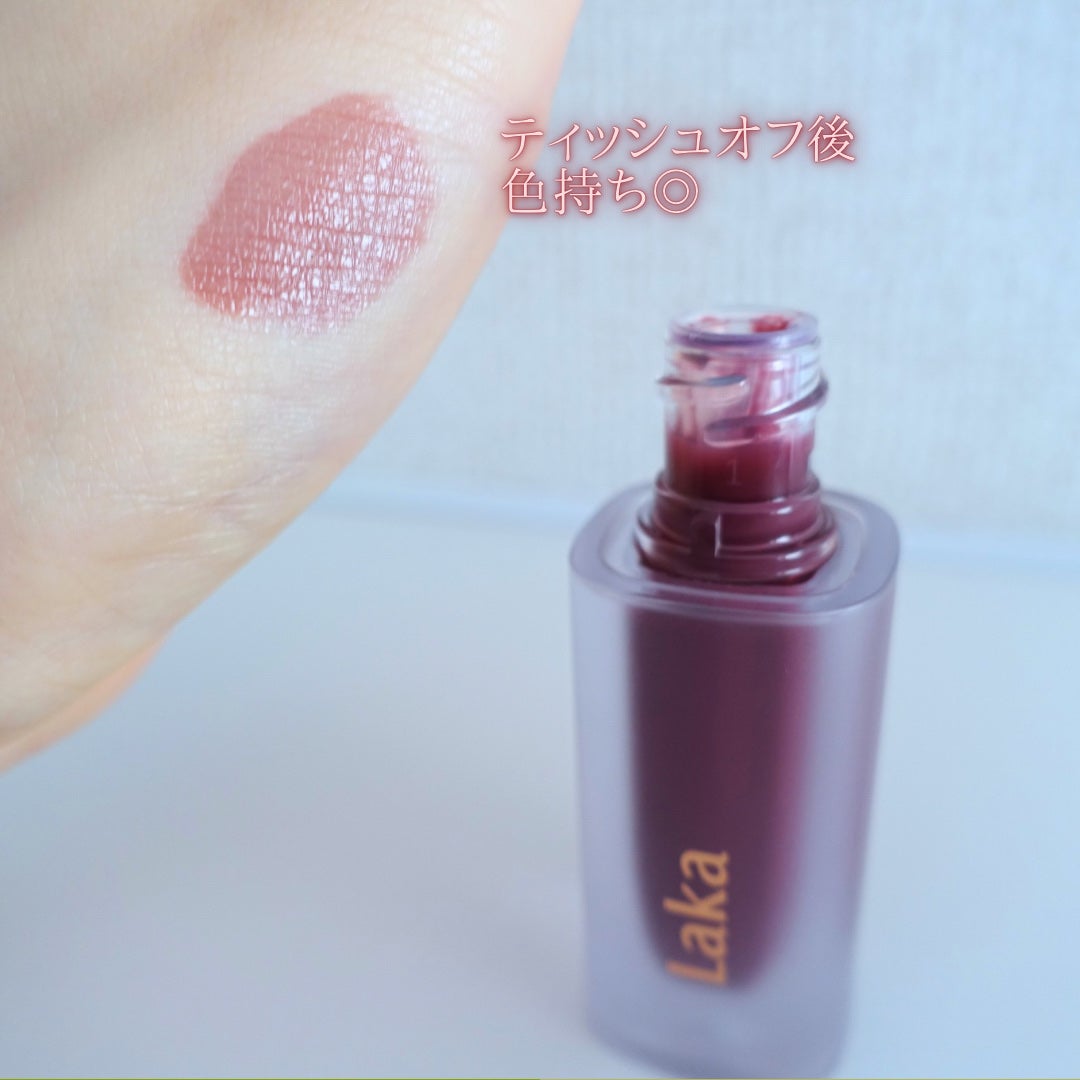 フルーティーグラムティント/Laka/リップティントを使ったクチコミ(3枚目)