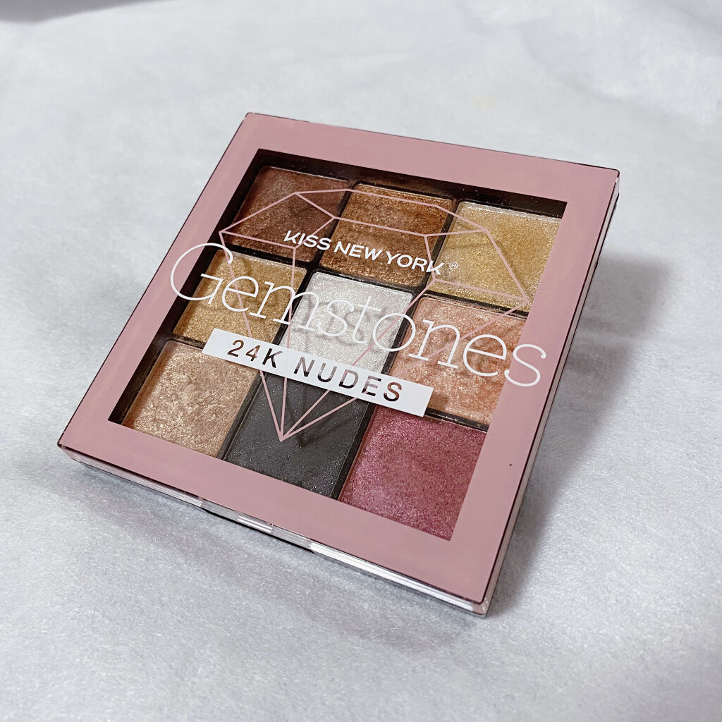 ジュエリーパレット ジェムストーン/KISS NEW YORK/アイシャドウパレットを使ったクチコミ（2枚目）