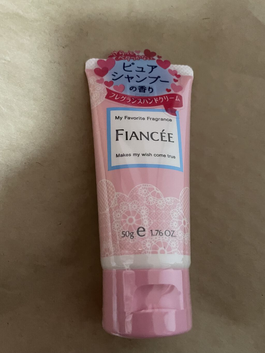 ハンドクリーム ピュアシャンプーの香り/フィアンセ/ハンドクリームを使ったクチコミ（1枚目）