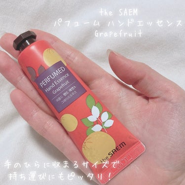 パフューム ハンドエッセンス Grapefruit/the SAEM/ハンドクリームを使ったクチコミ（2枚目）