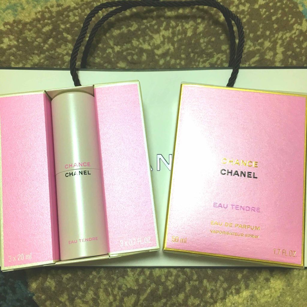 チャンス オー タンドゥル ツィスト＆スプレイ （オードゥ トワレット）/CHANEL/香水(レディース)を使ったクチコミ（1枚目）