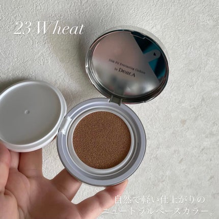 スリムフィット エバーラスティング クッション/Dear.A/クッションファンデーションを使ったクチコミ(3枚目)